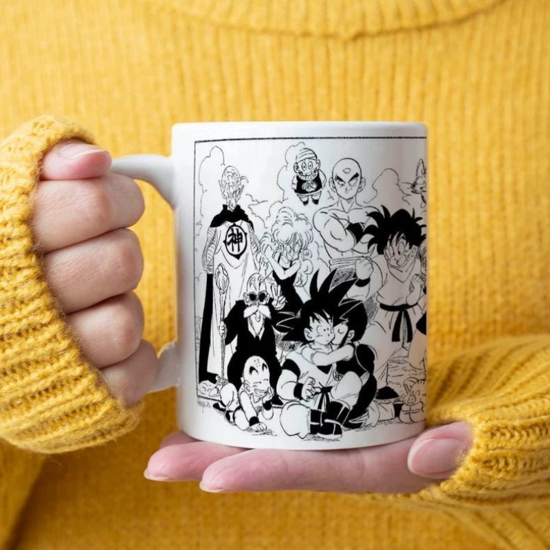 Dragon Ball cartoon hand-paint - Anime Merchandise Mugs 评论和价格