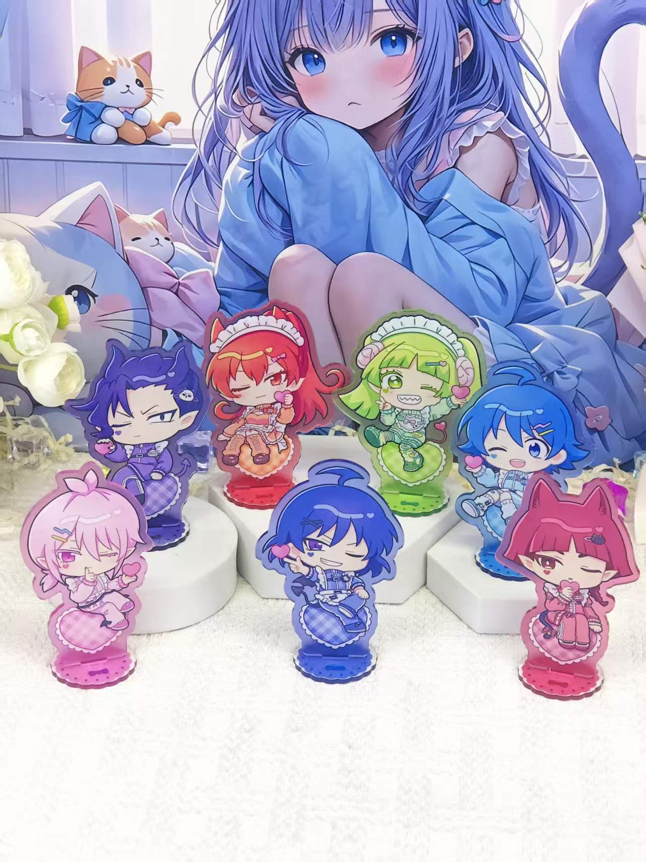 Iruma-kun Chibi Maid Style Acr - Anime Merchandise Collection 评论和价格